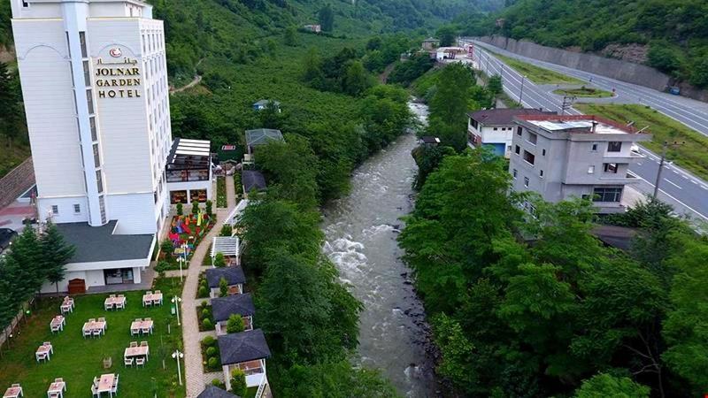 Jolnar Garden Hotel Macka Bagian luar foto